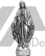 Escultura Mary Senhora Imaculada Conceição 118 centímetros
