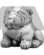 Figurine - bulldog cão