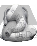 Figurka dekoracyjna - betonowy słoń