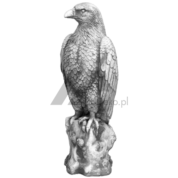 Escultura decorativa - águia de concreto