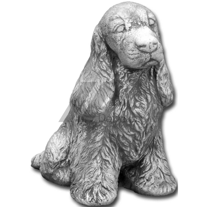  Estatueta decorativa - cão cocker spaniel