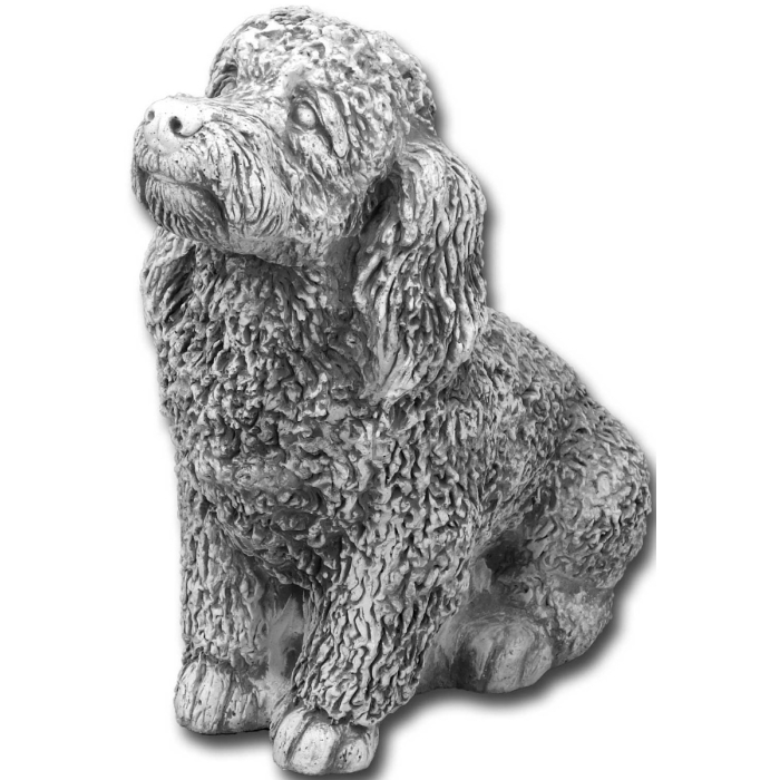 Estatueta decorativa - cão poodle
